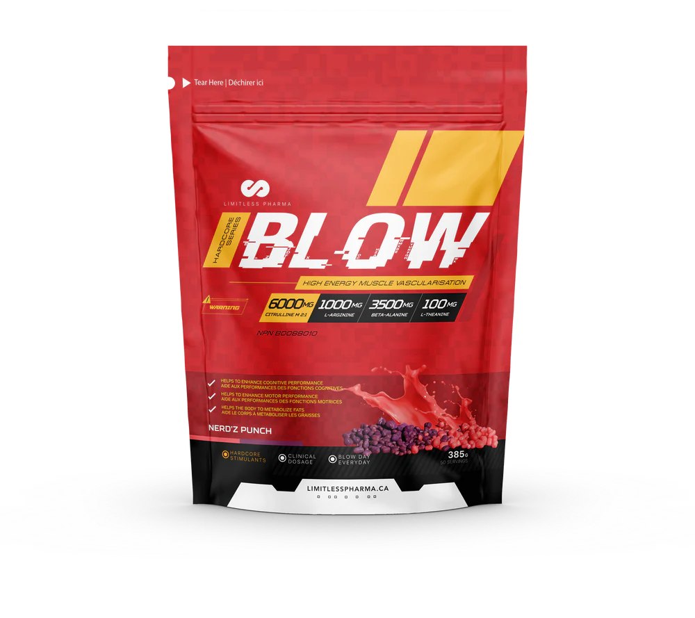Limitless Pharma BLOW Pre Workout
