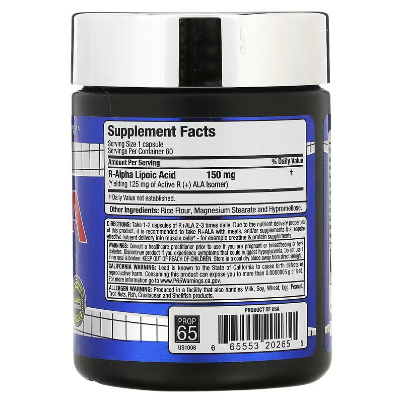 Allmax R-ALA 60 Cap