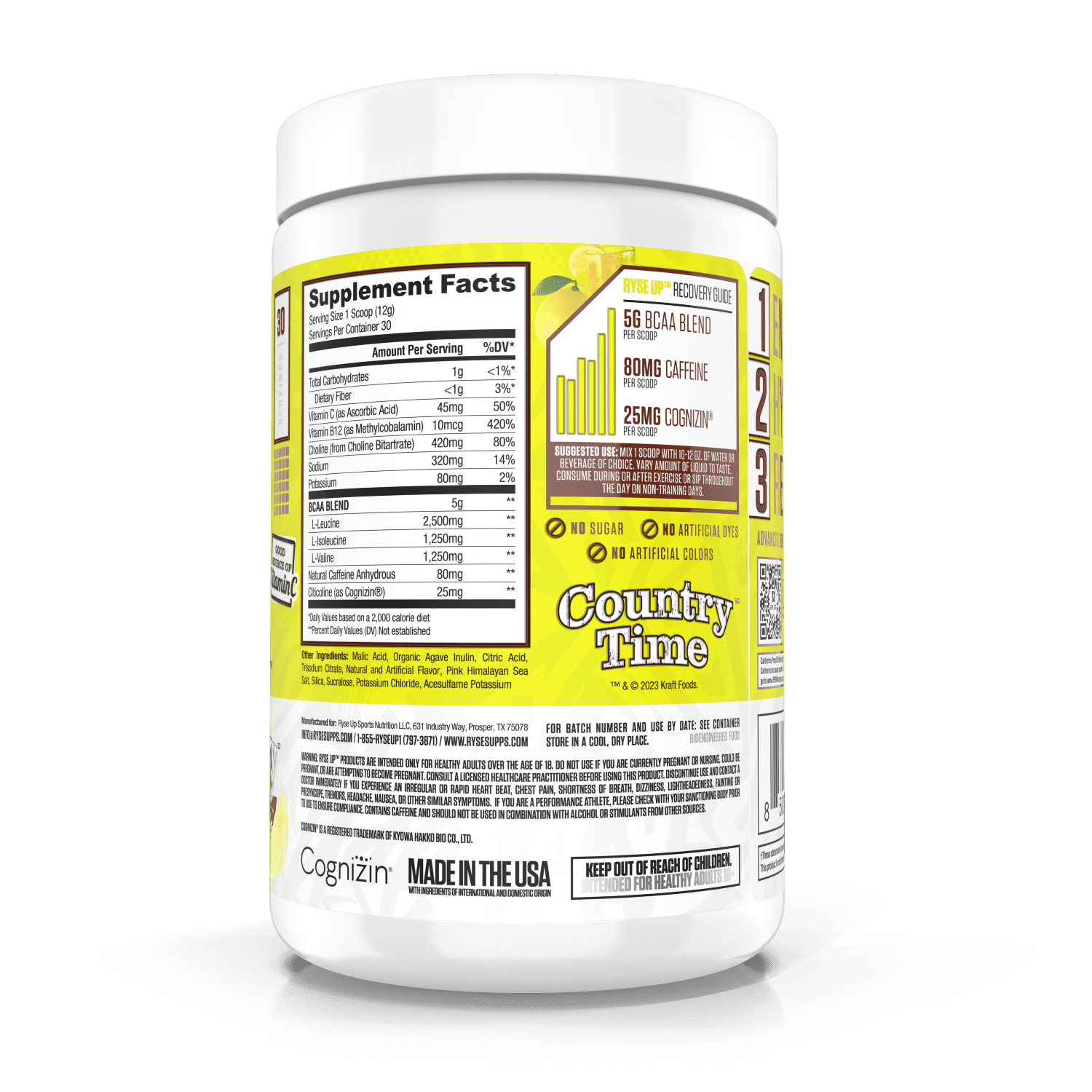 RYSE BCAA Focus 30 Servings