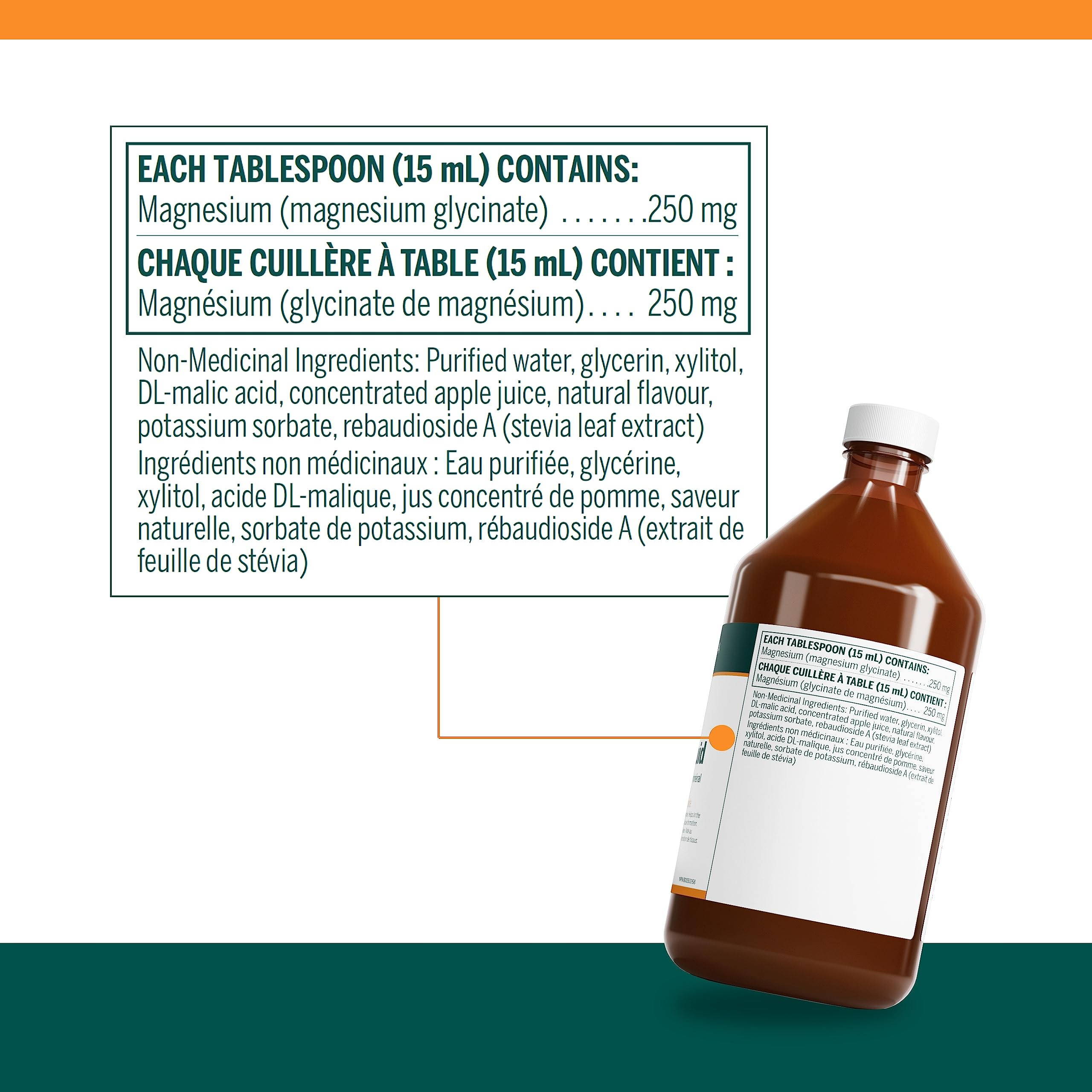 Genestra Magnesium Glycinate Liquid 450ml