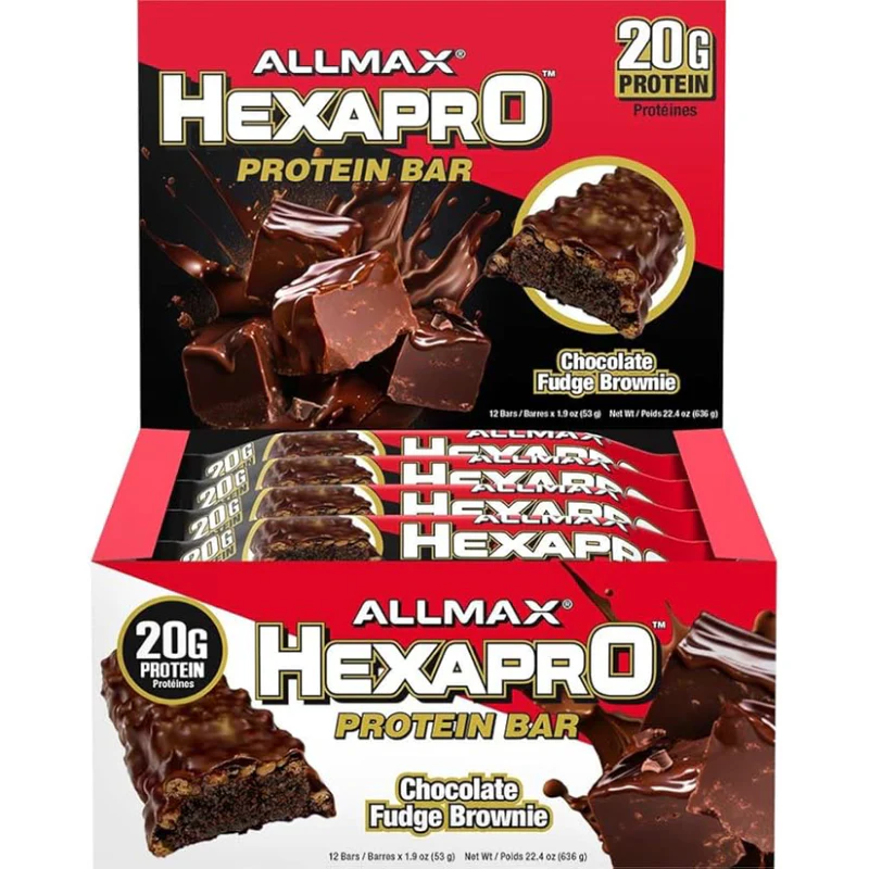 Allmax Hexapro Protein Bar Case of 12