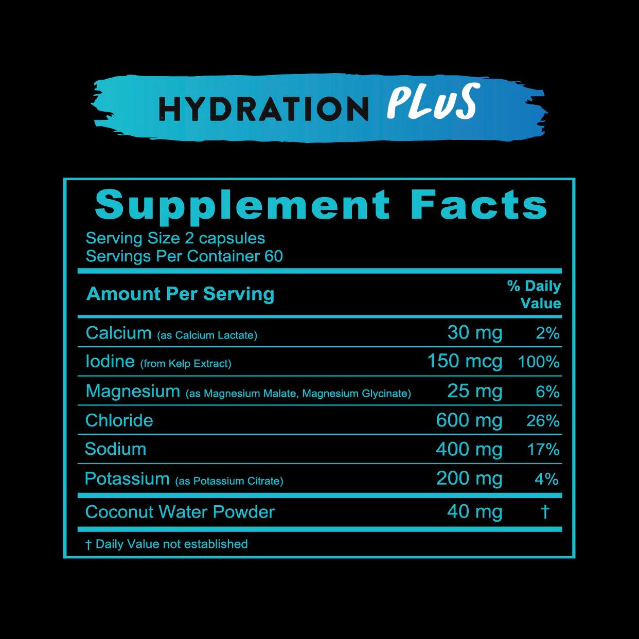Re-Lyte Hydration Support Plus 120 Caps