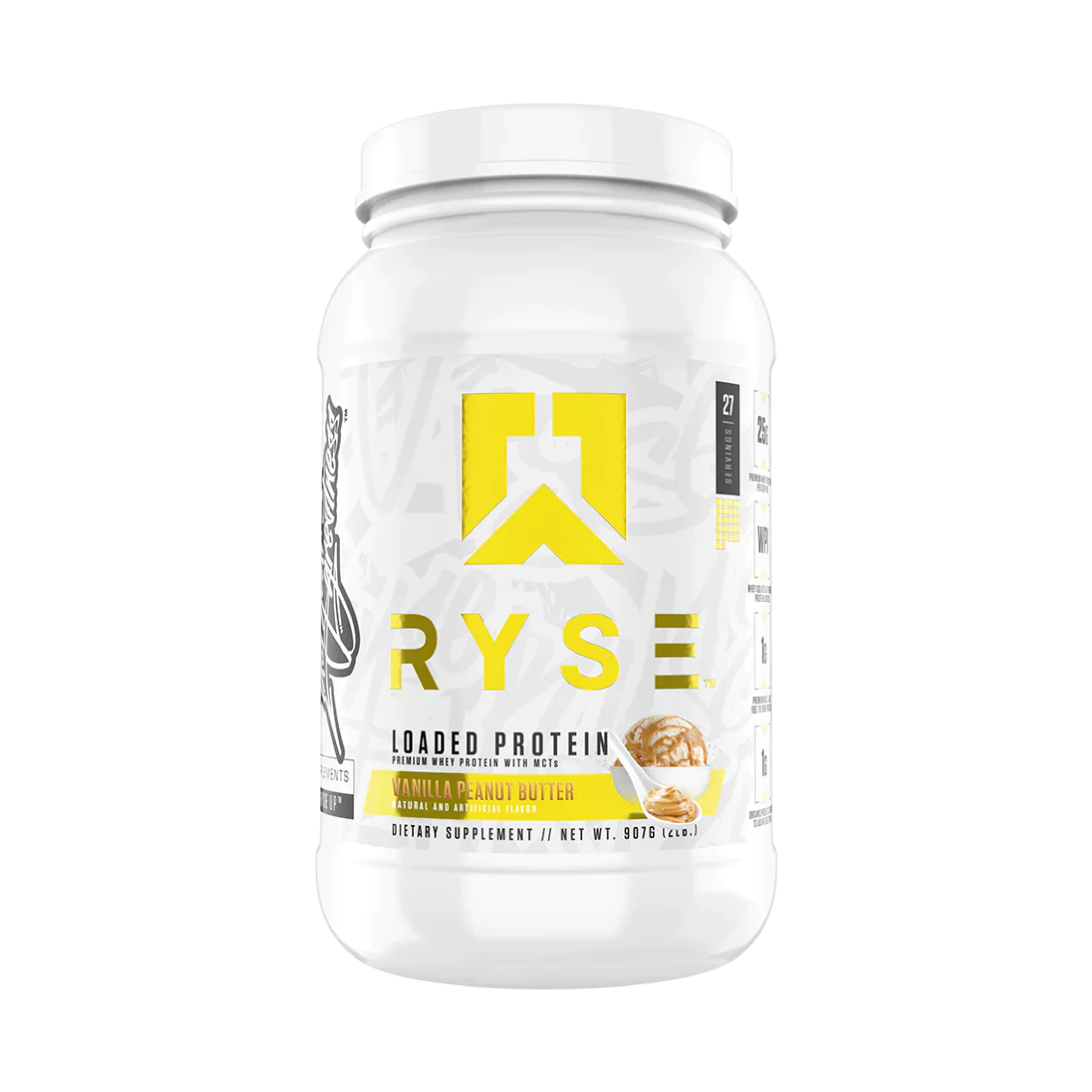 Ryse Loaded Protein Vanilla Peanut Butter Flavour