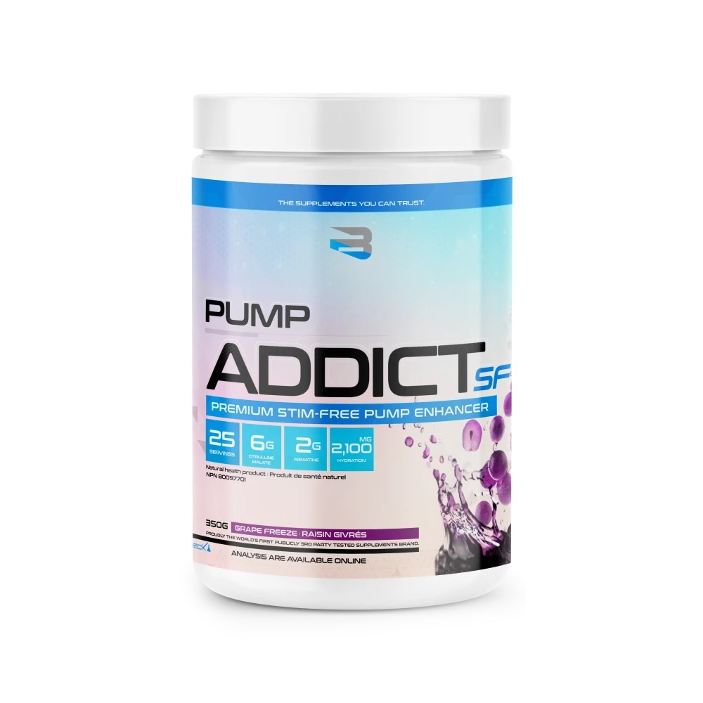 Believe Pump Addict Stim Free 25 Serv