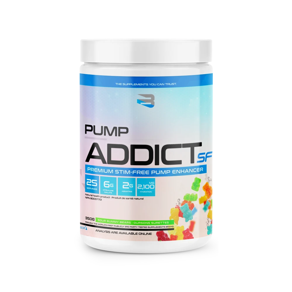 Believe Pump Addict Stim Free 25 Serv