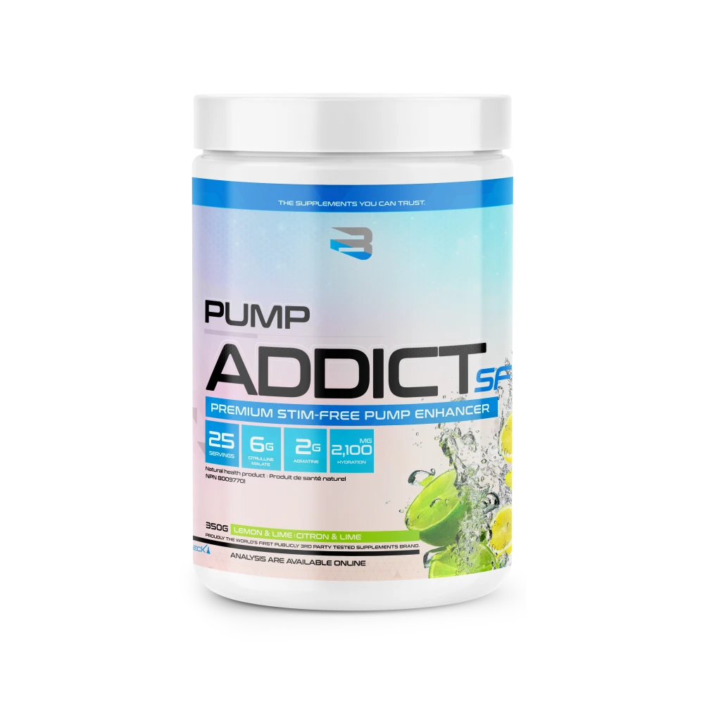 Believe Pump Addict Stim Free 25 Serv