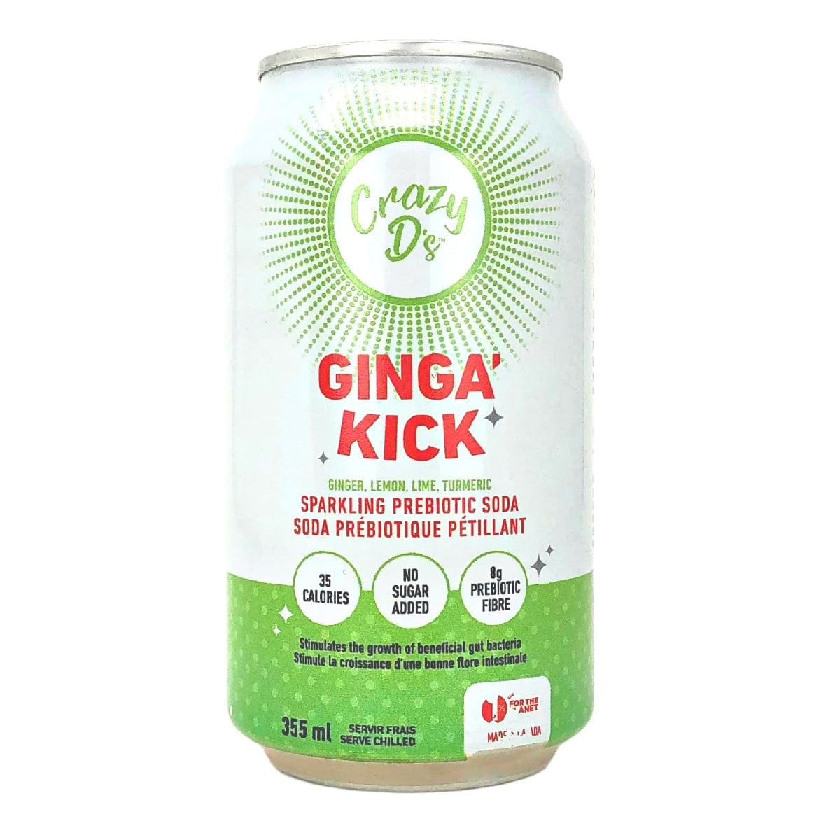 Crazy D's Probiotic Soda