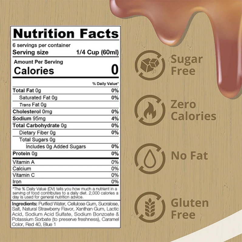 Sinfit Panic Pancake Syrup Sugar Free