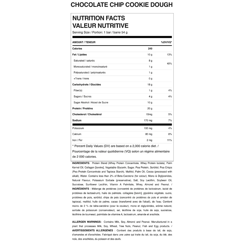 Allmax Hexapro Protein Bar Case of 12