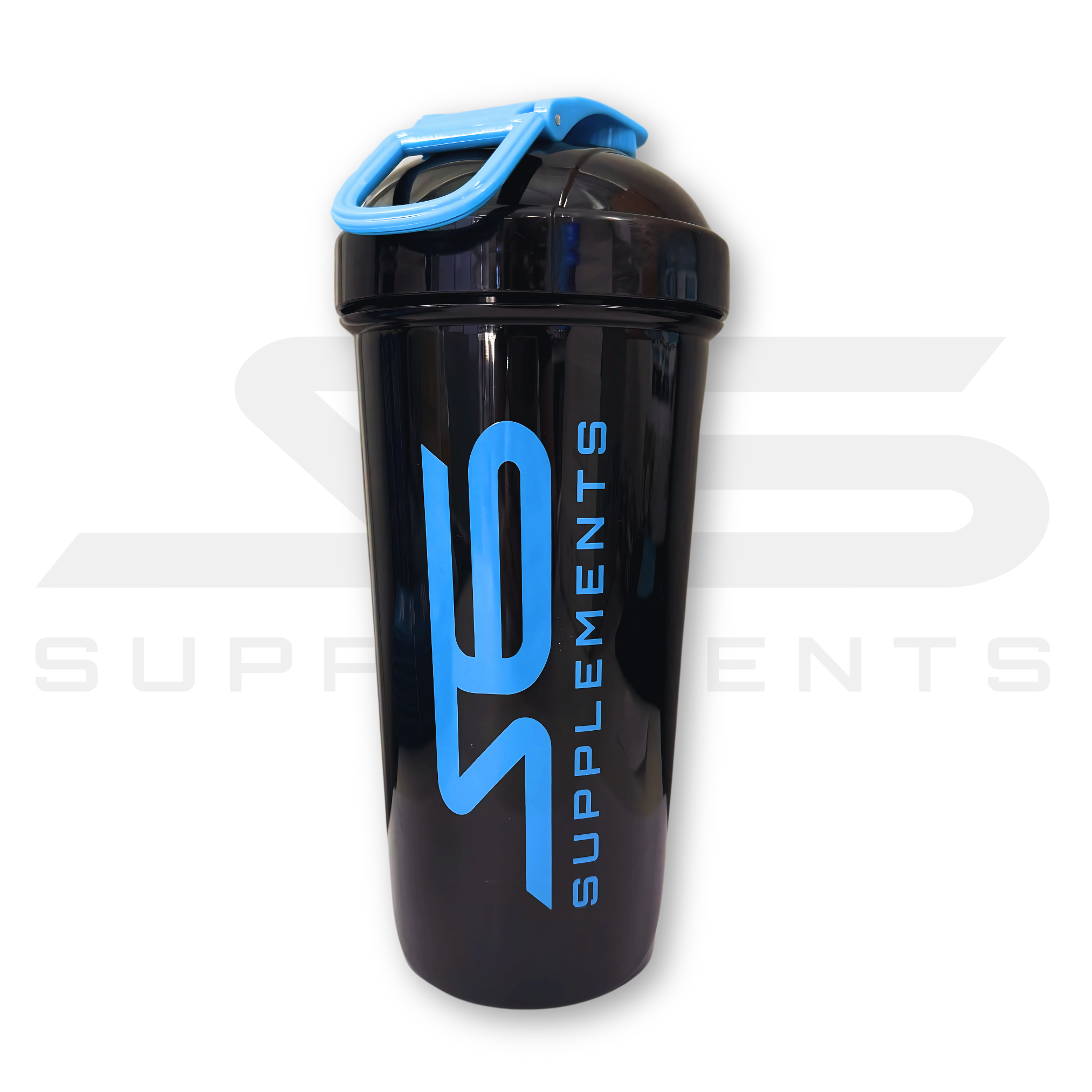 Sector 6 Shaker with leak-free lid, designed for fitness enthusiasts, perfect for mixing supplements. BPA-free for safe, confident use.