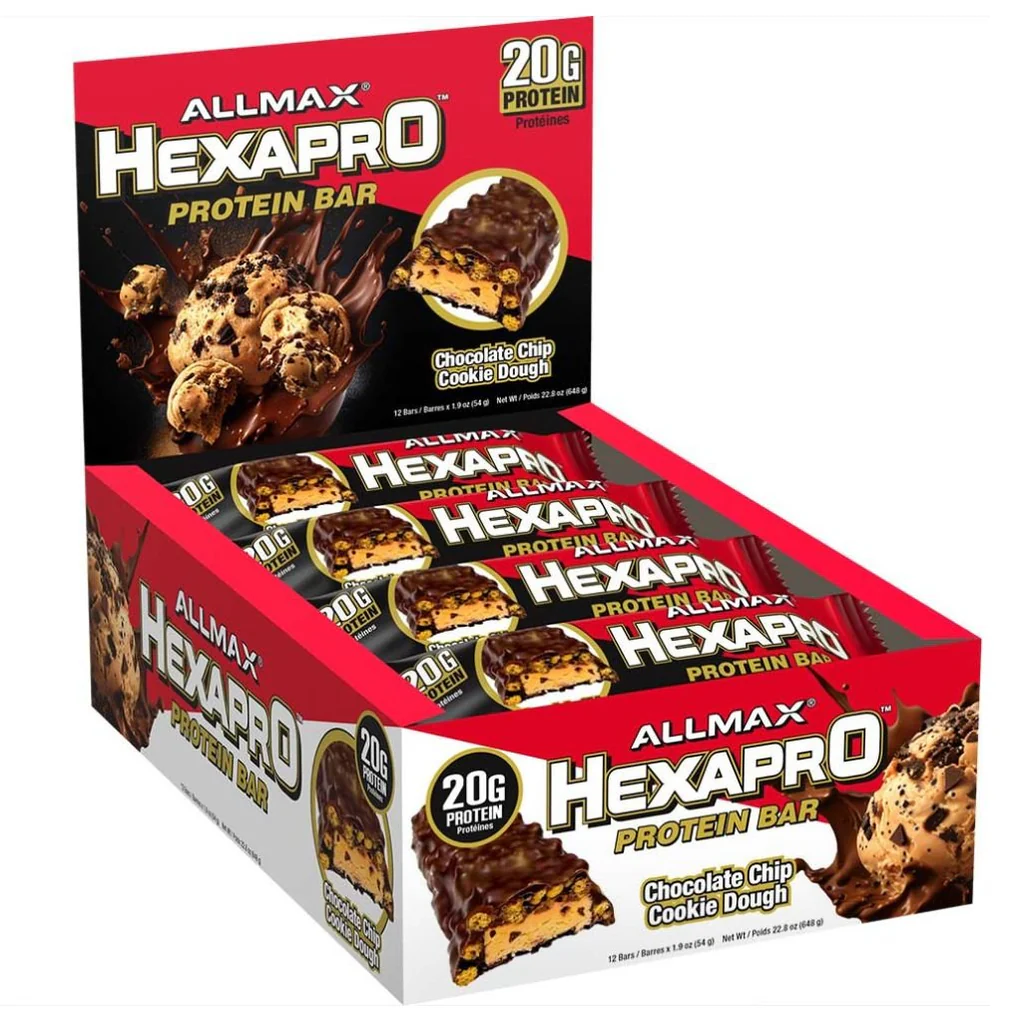 Allmax Hexapro Protein Bar Case of 12