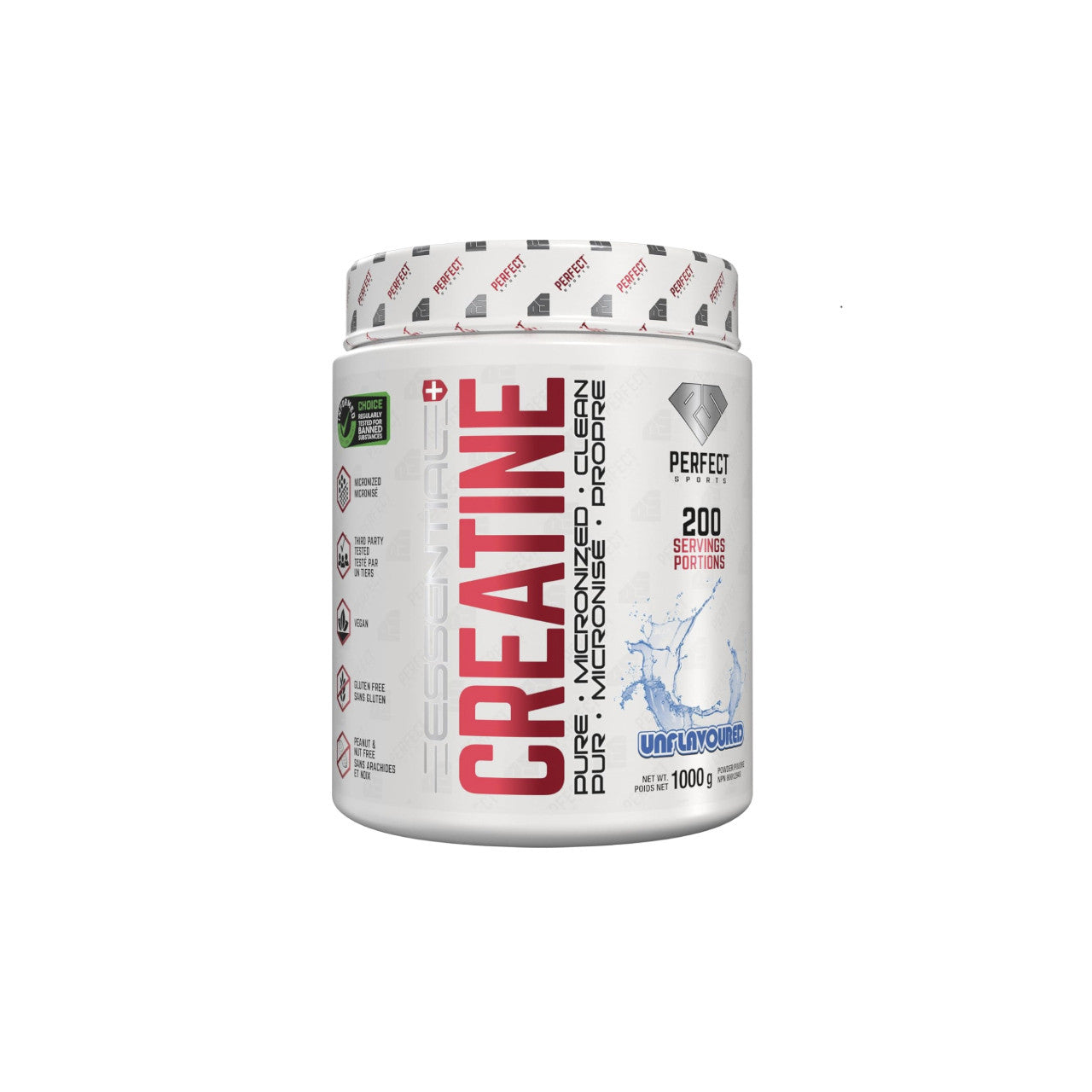 Perfect Sports Micronized Creatine 1000g