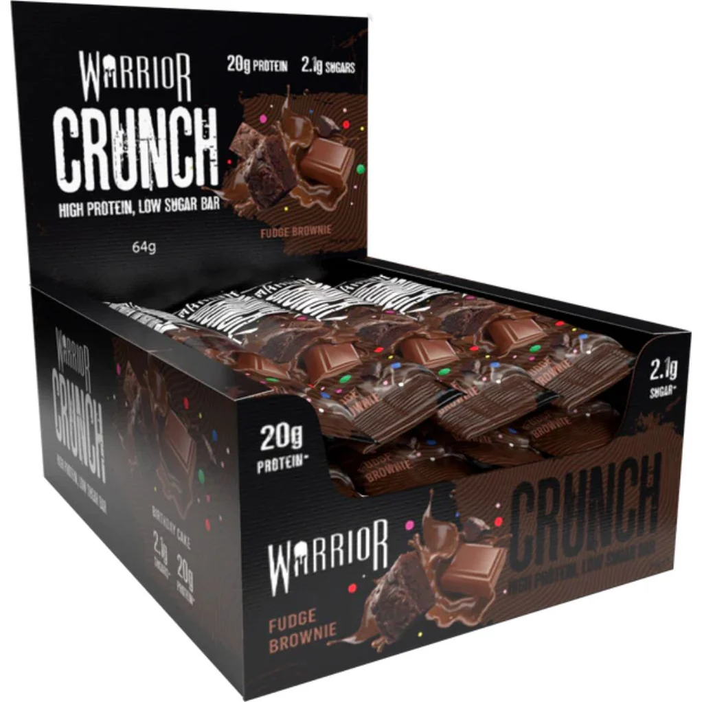 Warrior Crunch Bar Box of 12