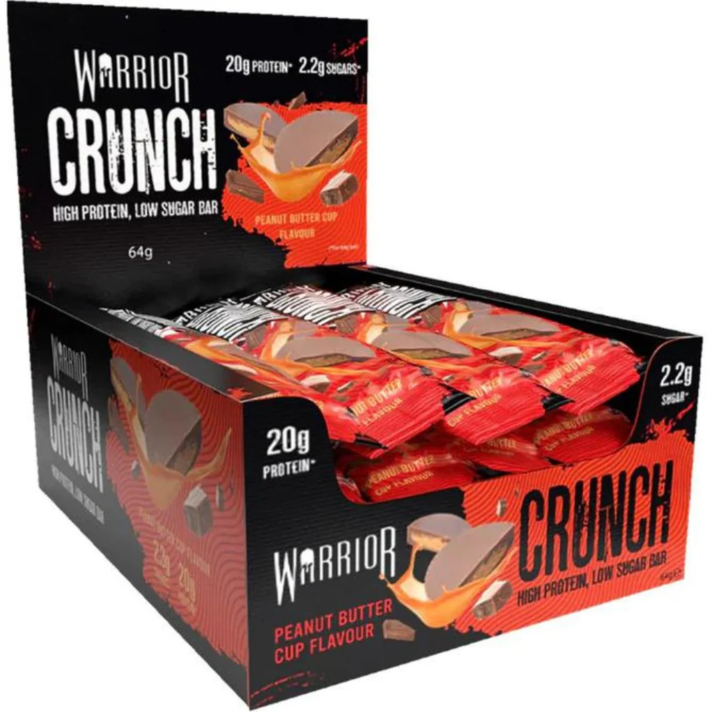 Warrior Crunch Bar Box of 12