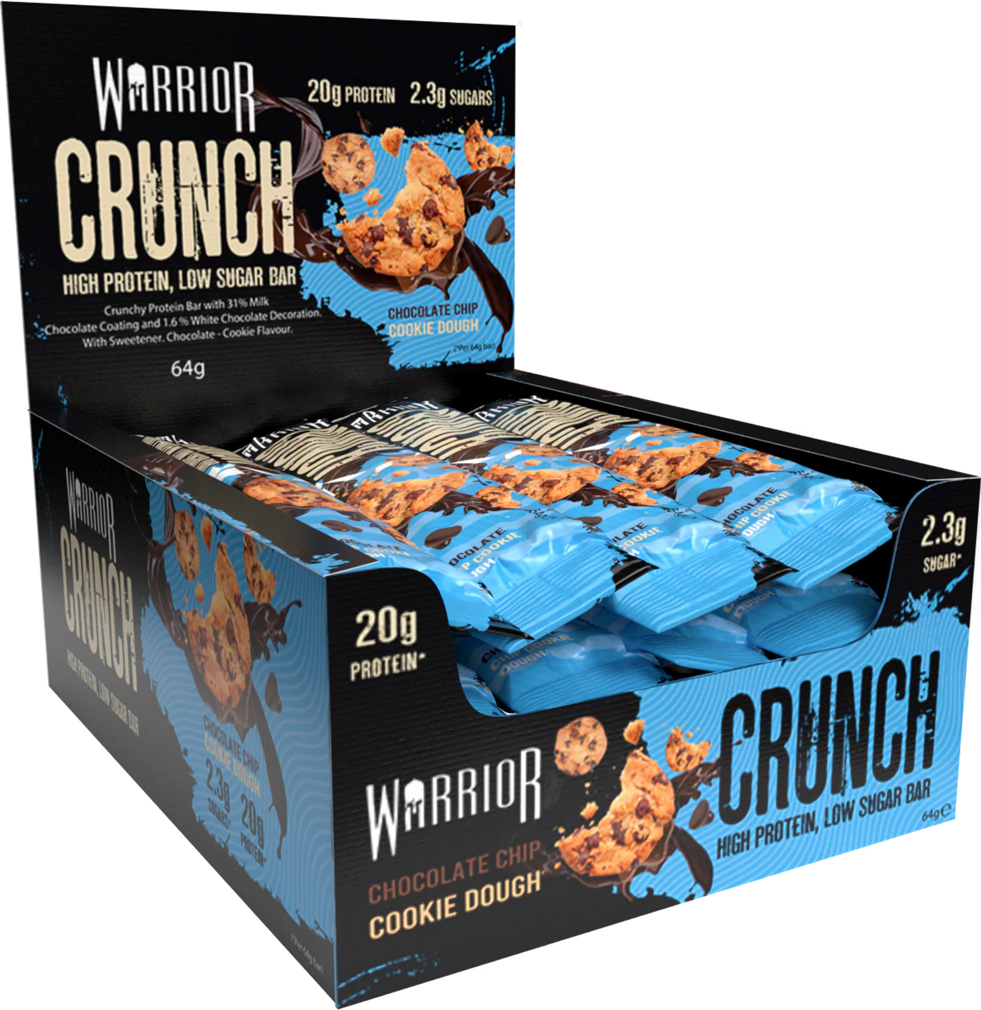 Warrior Crunch Bar Box of 12