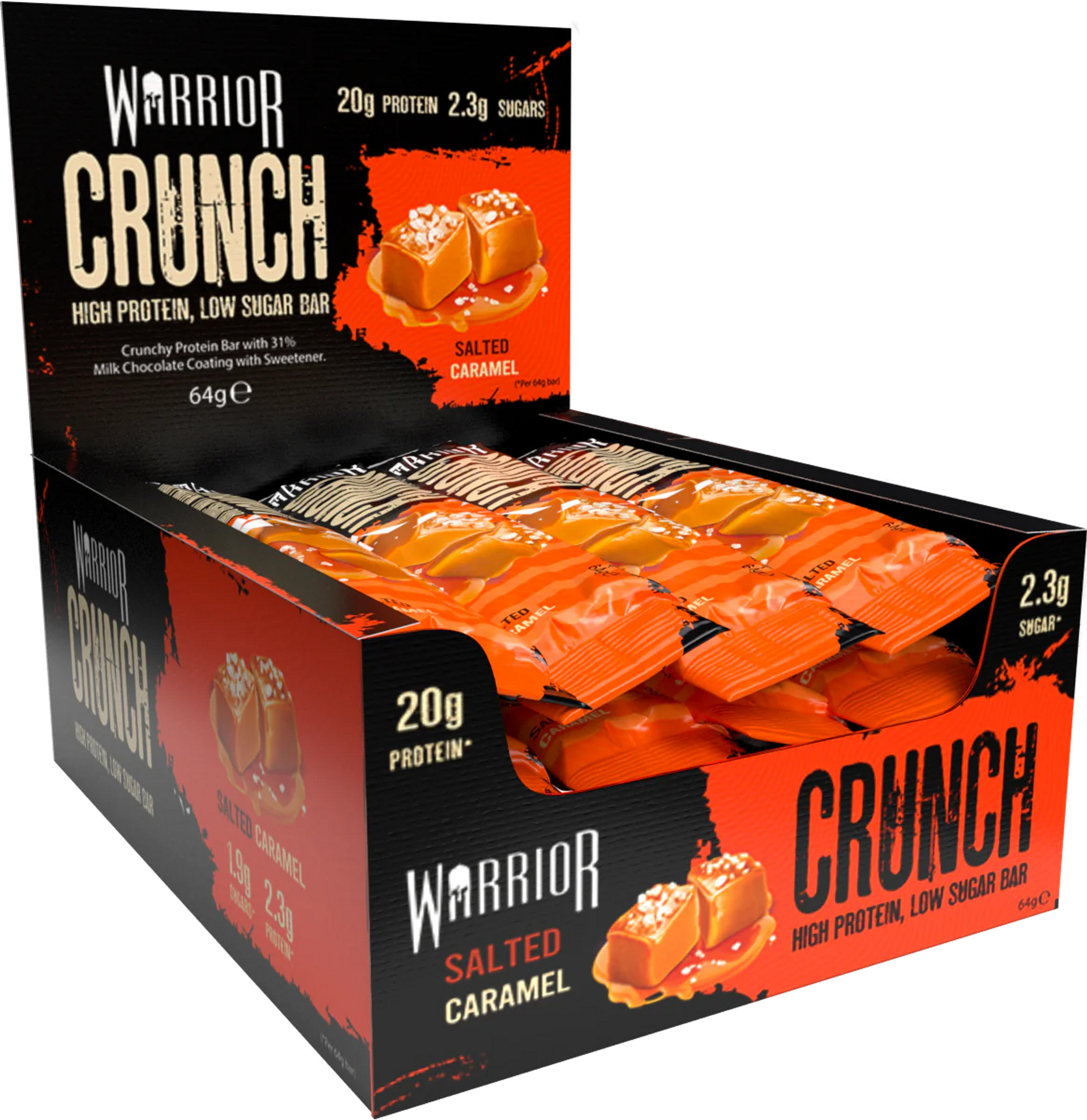 Warrior Crunch Bar Box of 12