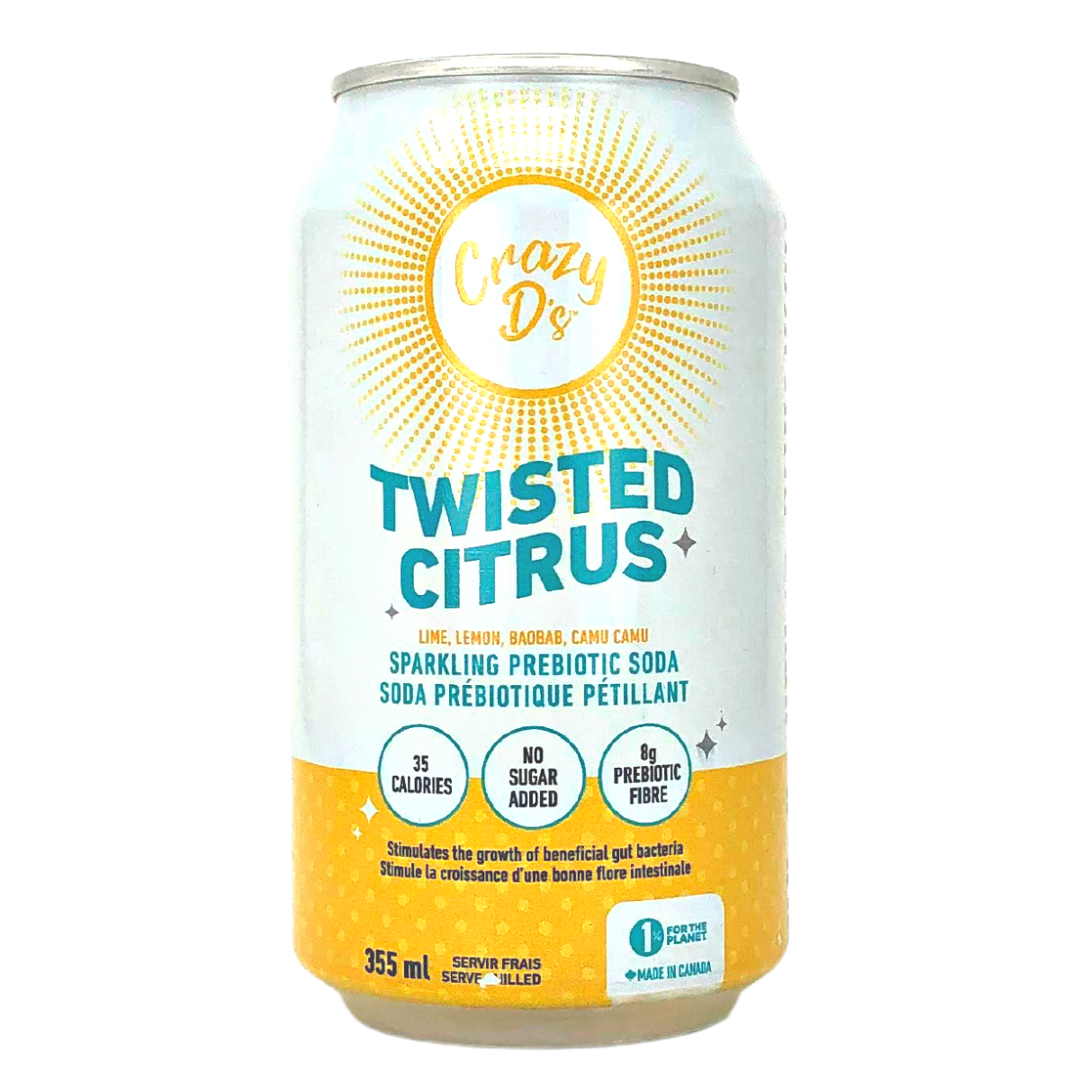 Crazy D's Probiotic Soda
