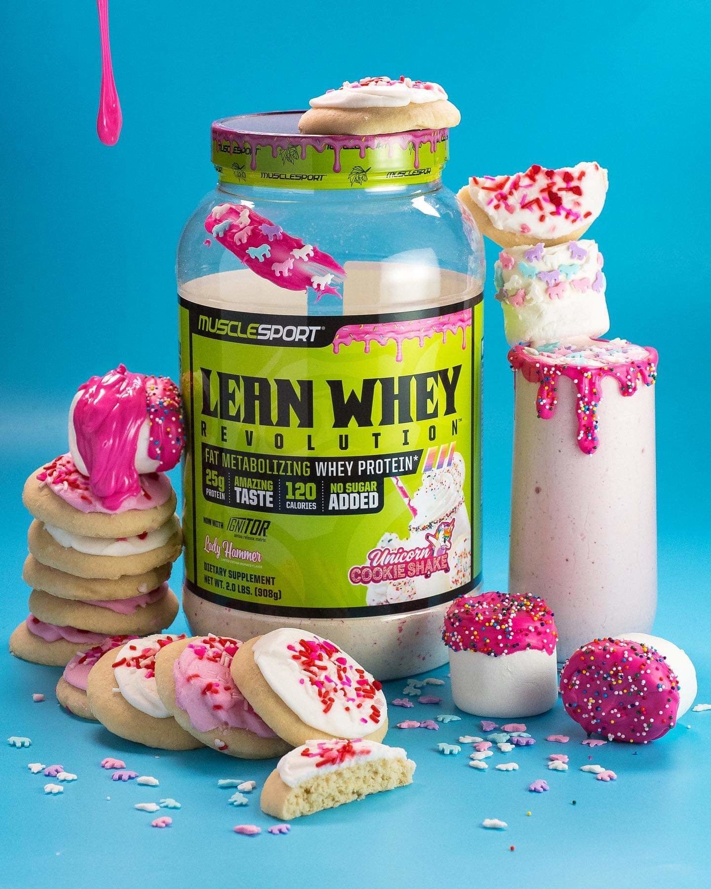 MuscleSport Lean Whey 2lbs