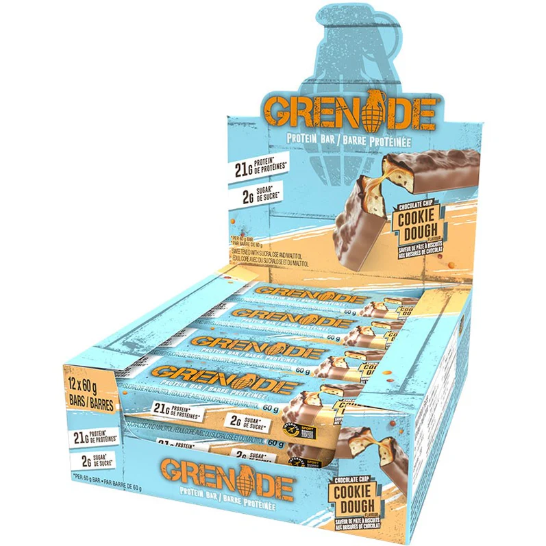 Grenade Protein Bar Box of 12